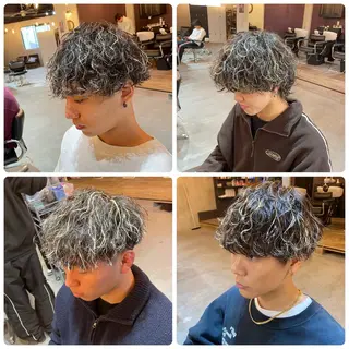 ショート パーマ メンズ メンズ特化/ショート /ツイスパ/結希のヘアスタイル