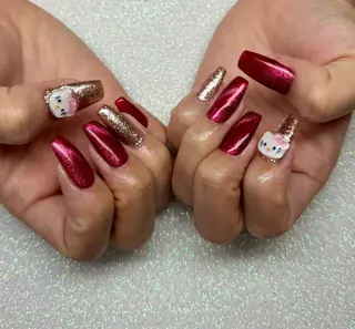 ネイル VIERU 🌈🎀💖のネイルデザイン