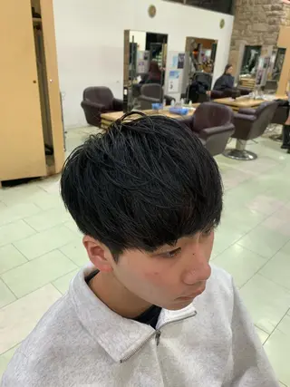 メンズ レイヤー/スパイキー ショート/坂本翔のヘアスタイル