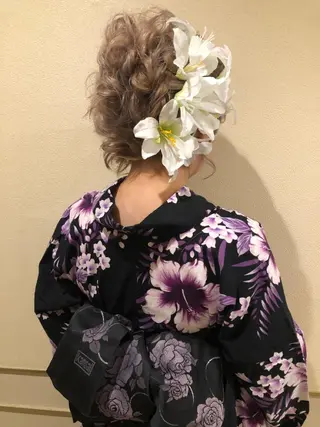 ヘアアレンジ vi viのヘアスタイル