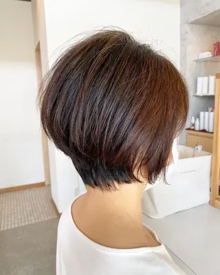 ショート カラー 🌼大人美人ショート 佐藤慎哉🌼のヘアスタイル