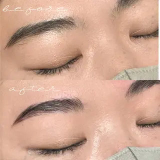 メンズ アイブロウ 眉毛&フェイス WAX専門ハルヒラリの眉毛・アイブロウイメージ