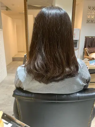 セミロング 中島 直哉のヘアスタイル