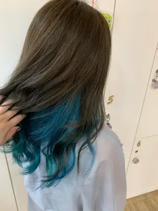 ロング カラー 🫧ウルフカット/ 畑中結衣🫧のヘアスタイル