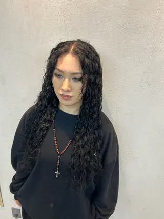 ロング パーマ HARURU🪮✨ ブレイズ海外ヘアのヘアスタイル