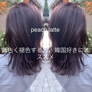 セミロング LOMA🇰🇷 銀座クボタのヘアスタイル