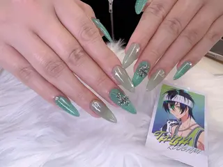ネイル U・mi  nail salon【長さ出し/パラジェル/持ち込み/定額ネイル/学割U24】所属・Uminail ゆうゆうのネイルデザイン