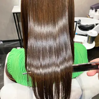 セミロング カラー 【髪のお悩み改善】 輝のヘアスタイル