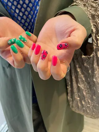 ネイル 束感まつ毛/ネイル/ LED♥KIRARAのマツエク・マツパデザイン