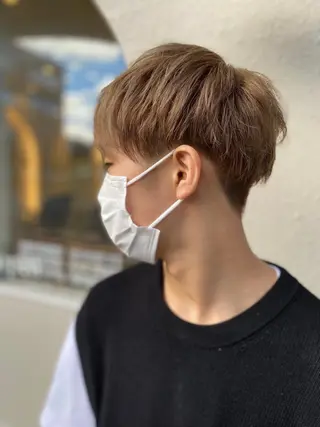 ショート メンズ Chou所属・Chou kahoのヘアスタイル