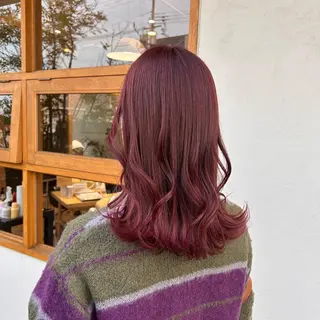 ミディアム 山本 知佳のヘアスタイル