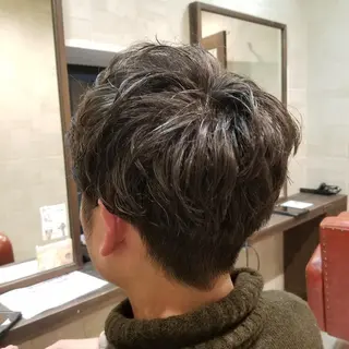 パーマ メンズ 🫧レイヤーお任せ ください🫧のヘアスタイル