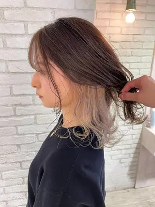 セミロング HARUKI MINATO JAPAN　東京店所属・川田大輝 ナチュラル モード/表参道のヘアスタイル