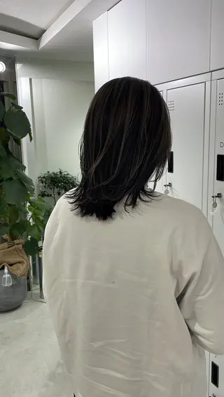 ミディアム NORME/経堂 小西颯太のヘアスタイル