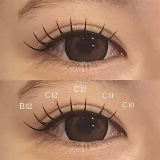 マツエク・マツパ Belle fee 伊藤のマツエク・マツパデザイン