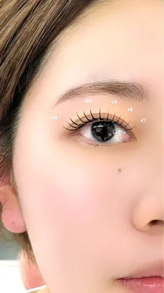 マツエク・マツパ Kano ☁️🤍のマツエク・マツパデザイン