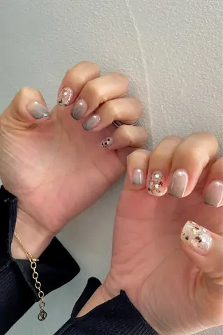 ネイル 甲府市徳行 🧸prunelleのネイルデザイン