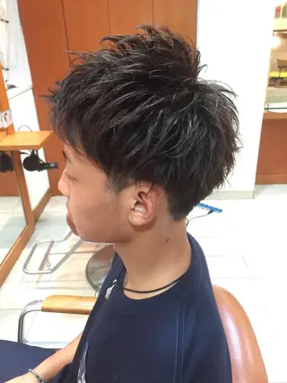 ショート ミディアム セミロング ロング カラー パーマ メンズ 可愛いを作る神 ナオヒロのヘアスタイル