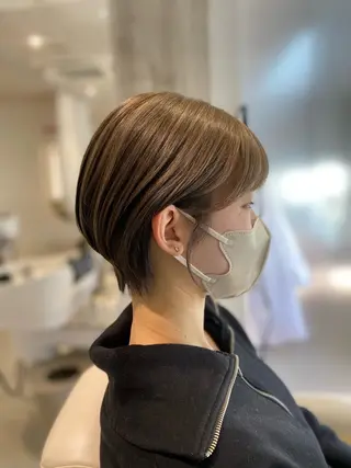 ショート 🌷ちひろ/ショート /ナチュラルのヘアスタイル