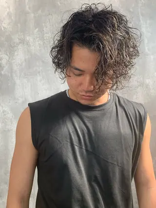 パーマ メンズ salonmall所属・松尾 大介のヘアスタイル