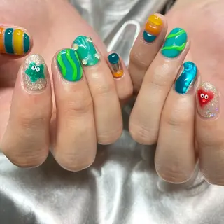 ネイル MiRanda Nail所属・MiRanda 保坂 舞のネイルデザイン