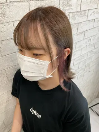 ショート カラー ホワイト/店長/カラ ー講師/錦糸町/岩崎のヘアスタイル