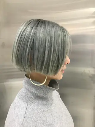 ショート カラー 苅北 泰輔のヘアスタイル