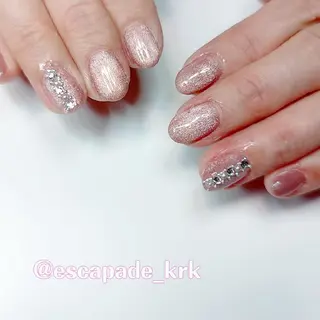 ショート ネイル クロキ 。のネイルデザイン