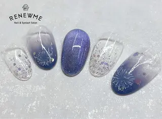 ネイル レニューム祖師ヶ谷大蔵店所属・RENEWME Senaのネイルデザイン