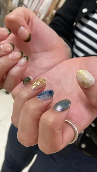 ネイル nailsalon　hue所属・小山 羽奈のネイルデザイン