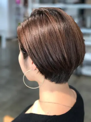 ショート ミディアム カラー 🌈ディレクター🌈 徳松優希のヘアスタイル