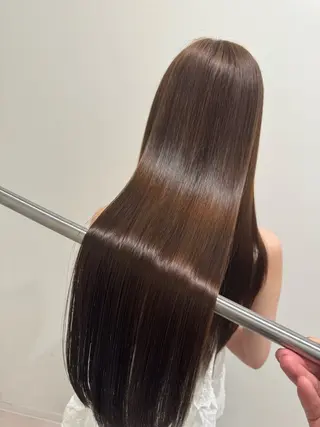 ロング カラー 心斎橋 美髪職人　近江のヘアスタイル