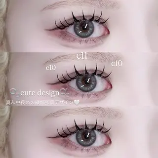 マツエク・マツパ ハルカ🎀まつパ/束 感マツエク/フラットのマツエク・マツパデザイン