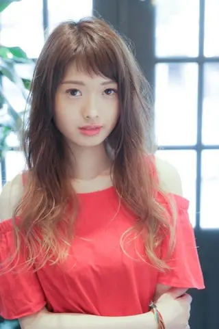 ロング カラー 🌟艶髪カラー 🌟サイトウのヘアスタイル