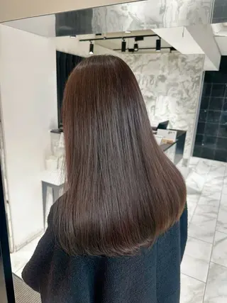 ロング カラー むっち〜/ケアカラー /似合わせcutのヘアスタイル