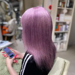 カラー ハイトーン✨艶髪💘 💘 AYANO💘のヘアスタイル