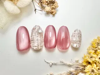 ネイル ネイルPetit Ribbonのネイルデザイン