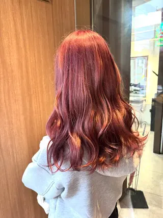 カラー オダセイナ /石橋阪大前のヘアスタイル