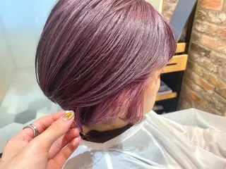 ショート カラー 🌈🌸あおき みちる🌟💗のヘアスタイル