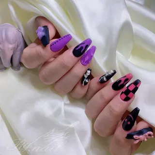 ロング ネイル Cho Artネイル所属・Cho Art ネイルのネイルデザイン