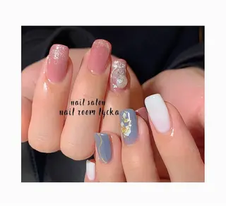 ネイル ﾈｲﾙﾙｰﾑﾘｯｶ 𝐦𝐚𝐲𝐮のネイルデザイン