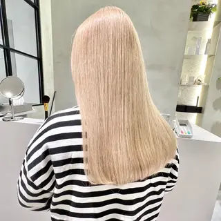 ロング カラー レイヤー×髪質改善 ハッシュカット/新宿のヘアスタイル