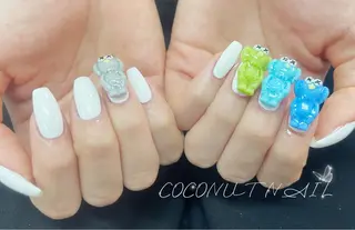 ネイル 神田 ココナッツのネイルデザイン