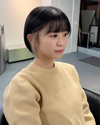 ショート カラー BEL所属・三池 ブルノのヘアスタイル