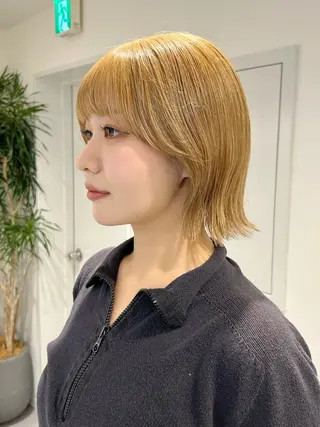 ショート カラー 池袋ボブ/美髪 縮毛矯正taigaのヘアスタイル