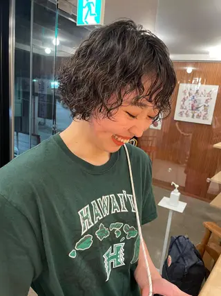 パーマ 🍊mai🍊 似合わせスタイル🌿のヘアスタイル