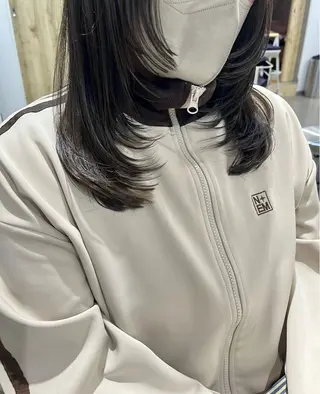 セミロング カラー 🌼sunc HINAMI🌼のヘアスタイル