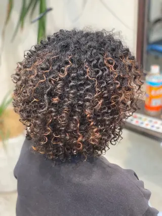 セミロング 中元 淳のヘアスタイル