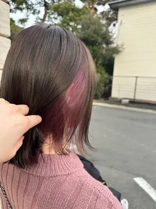 ショート カラー 🪼高評価🪼 💎柴崎の藤咲💎のヘアスタイル