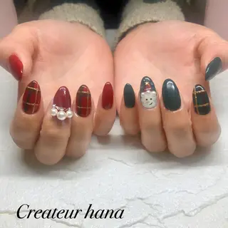 ネイル クレアトゥール華 都賀店所属・三橋 結菜のネイルデザイン